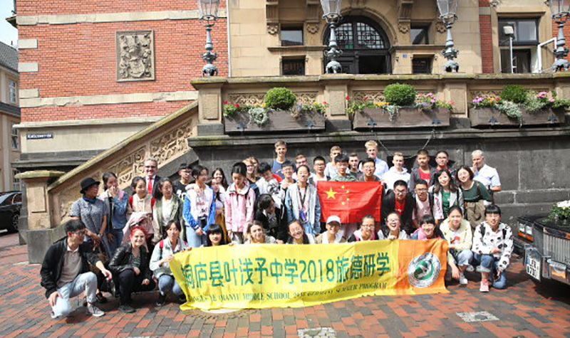 Chinesische Schüler in Leer